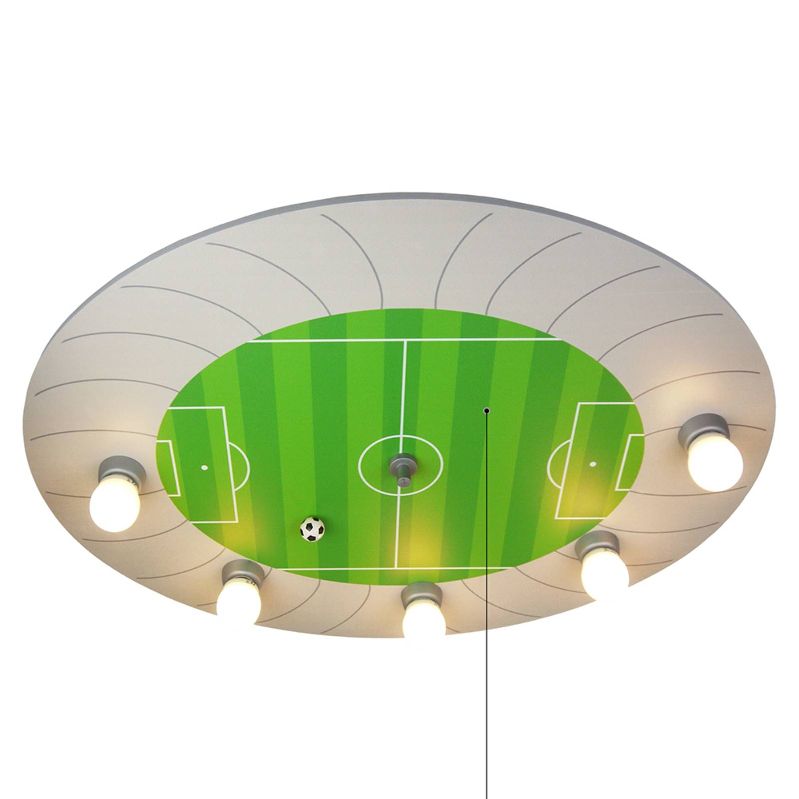 Deckenleuchte Fußballstadion mit LED-Lichtpunkten von Niermann Standby
