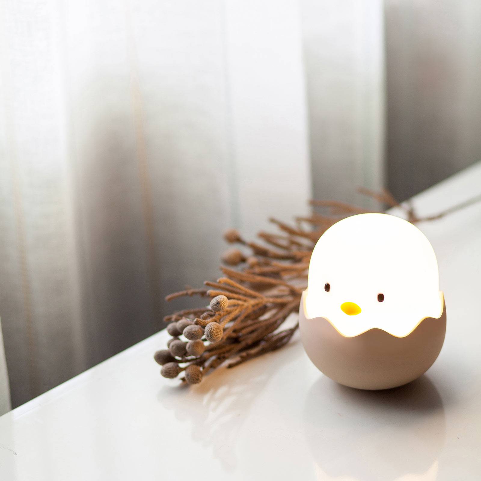 LED-Nachtlicht Eggy Egg mit Akku von Niermann Standby
