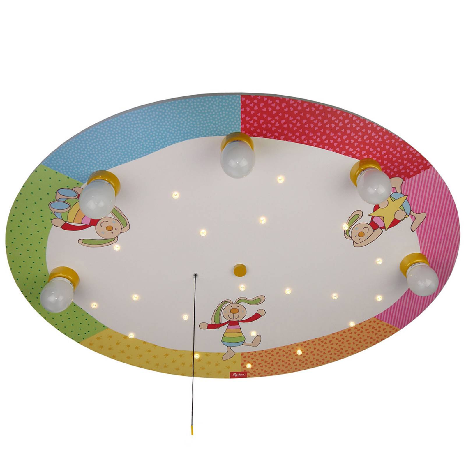 Rainbow Rabbit - runde Deckenleuchte mit LEDs von Niermann Standby