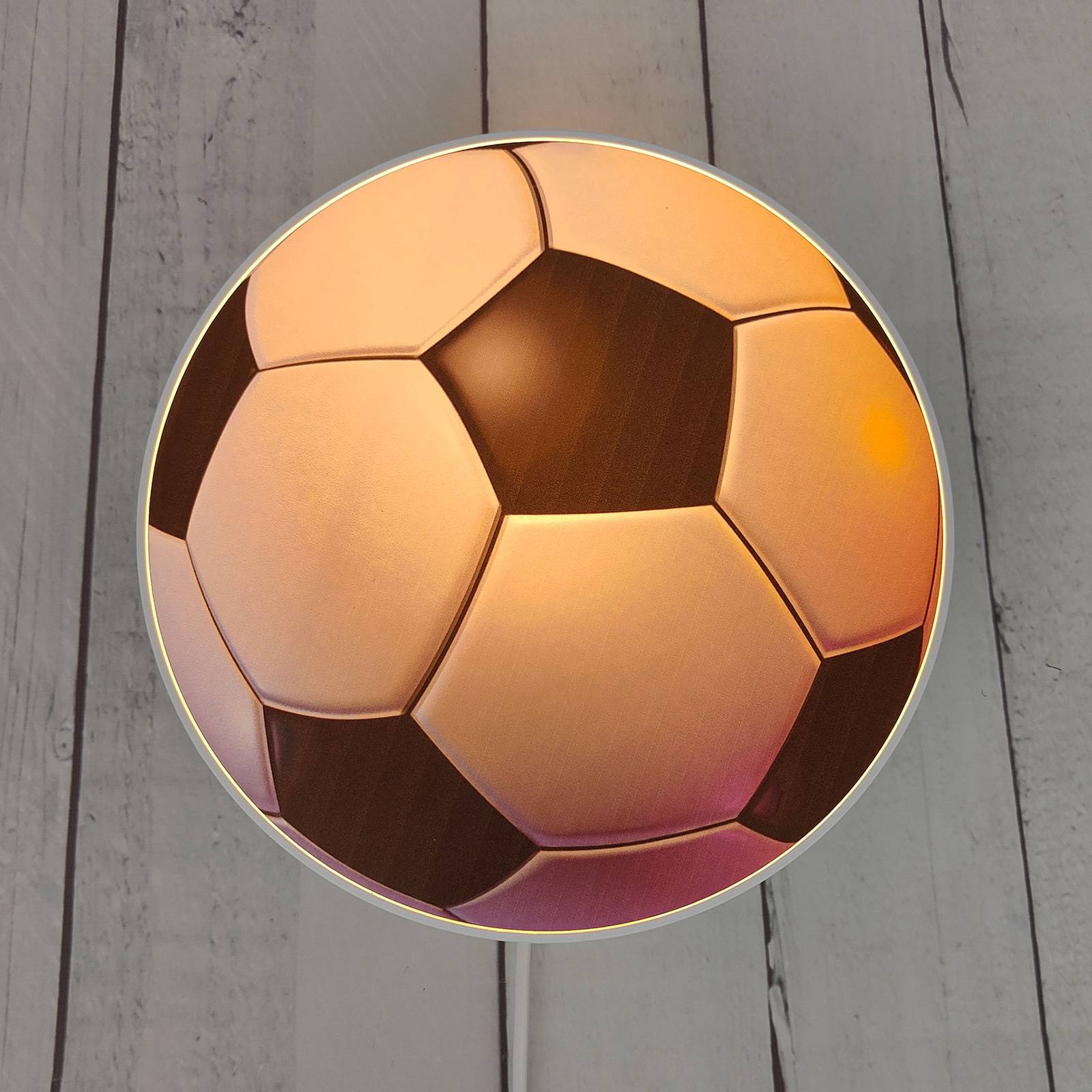 Wandleuchte Fußball mit Schalter und Stecker Wandleuchte Fußball mit Schalter und Stecker von Niermann Standby