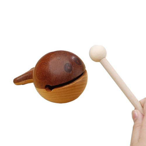 Niesel Hand-Percussion-Instrumente | Chinesische Fischtrommel, Holztrommel, Schlagzeug, Spielzeug, Instrument, Ornament für Meditation, Arbeit, Reisen, Outdoor, Wohnzimmer Niesel Hand-Percussion-Instrumente | Chinesische Fischtrommel, Holztrommel, Schlagzeug, Spielzeug, Instrument, Ornament für Meditation, Arbeit, Reisen, Outdoor, Wohnzimmer von Niesel