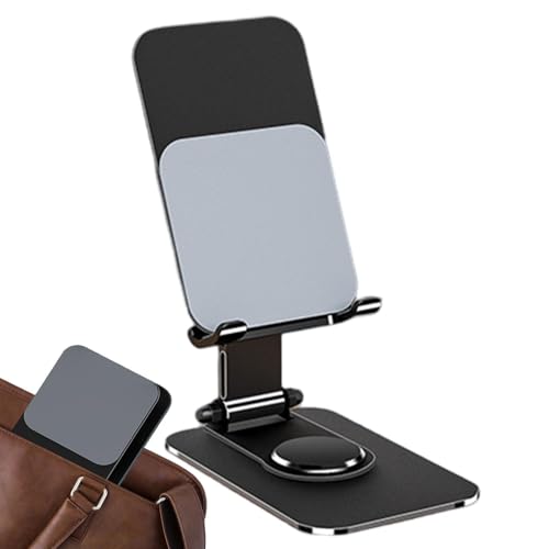 Niesel Handy-Halterung, Schreibtisch, um 360 Grad drehbarer Telefonständer aus Aluminiumlegierung mit rutschfestem Pad – tragbares elektronisches Gerät, Tischzubehör für Zuhause, Auto, Geburtstage Niesel Handy-Halterung, Schreibtisch, um 360 Grad drehbarer Telefonständer aus Aluminiumlegierung mit rutschfestem Pad – tragbares elektronisches Gerät, Tischzubehör für Zuhause, Auto, Geburtstage von Niesel