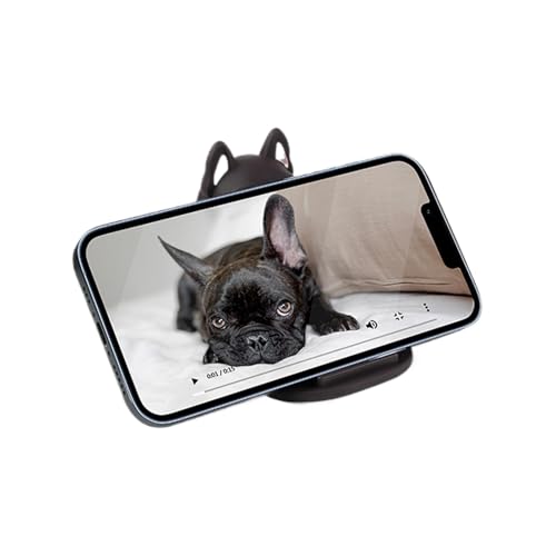 Niesel Handy-Ständer für den Schreibtisch, Handy-Unterstützung, schöne Bulldogge, Tiere, Handy-Ständer für Schreibtisch, Desktop-Ornament, Smartphone Niesel Handy-Ständer für den Schreibtisch, Handy-Unterstützung, schöne Bulldogge, Tiere, Handy-Ständer für Schreibtisch, Desktop-Ornament, Smartphone von Niesel