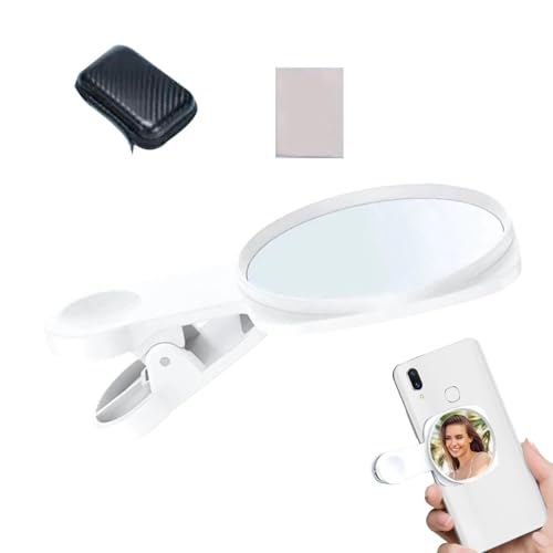 Niesel Handy-Vlog-Selfie-Monitor-Bildschirm, Handy-montierte Rückkamera-Clip-Monitor, High-Definition-Selfie-Bildschirm, Smartphone-Vlog-Zubehör für Rückkamera von Niesel