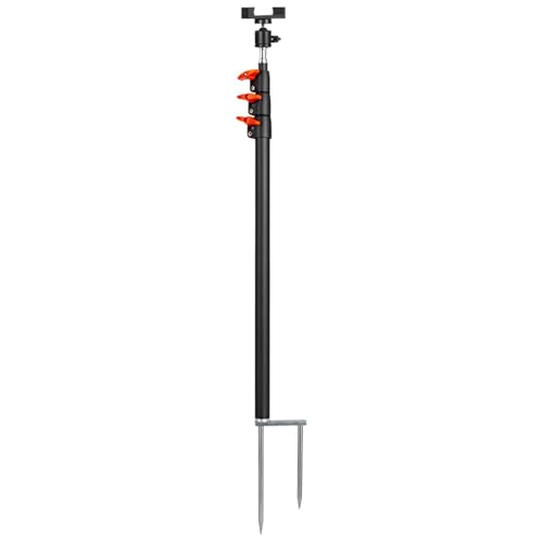 Niesel Trail-Kamera-Stick, verstellbarer Kamera-Pfahl, Outdoor-Telefonständer – Trail-Cam-Halterung, tragbare Erdspieße für Outdoor-Aktivitäten Niesel Trail-Kamera-Stick, verstellbarer Kamera-Pfahl, Outdoor-Telefonständer – Trail-Cam-Halterung, tragbare Erdspieße für Outdoor-Aktivitäten von Niesel
