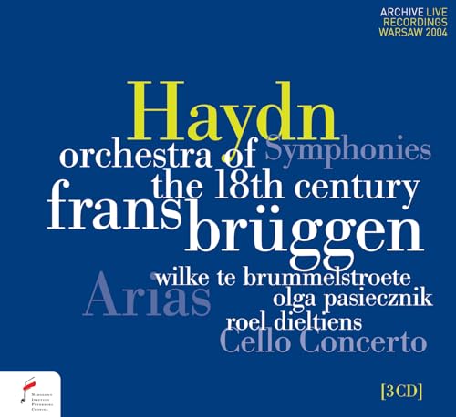 Sinfonien, Einlagearien, Cellokonzert Hob.VIIb:1 von NIFC