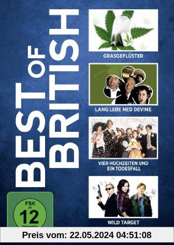 Best of British: Grasgeflüster / Lang lebe Ned Devine! / u.a. [4 DVDs] von Nigel Cole
