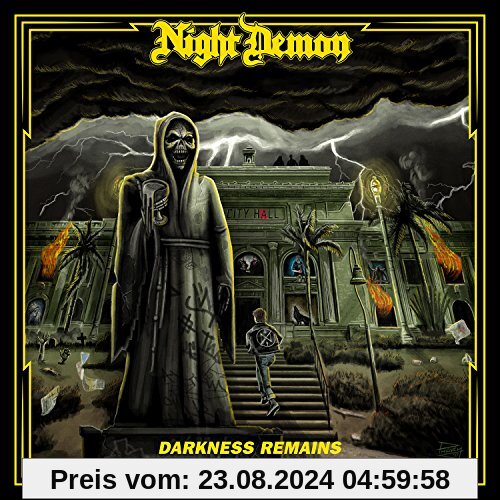 Darkness Remains-Expanded Edition (DigiPak + Bonus CD) von Night Demon