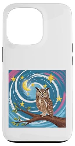 Himmlische Eule auf Sternenzweig Hülle für iPhone 13 Pro Himmlische Eule auf Sternenzweig Hülle für iPhone 13 Pro von NightWhirl Creations