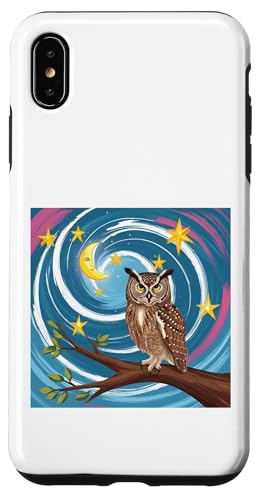 Himmlische Eule auf Sternenzweig Hülle für iPhone XS Max Himmlische Eule auf Sternenzweig Hülle für iPhone XS Max von NightWhirl Creations