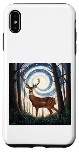 Mystisches Reh unter Sternennacht Hülle für iPhone XS Max Mystisches Reh unter Sternennacht Hülle für iPhone XS Max von NightWhirl Creations