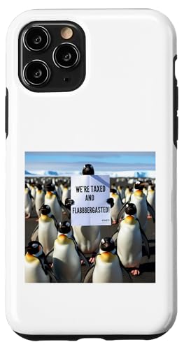 Pinguin-Tarif Humor - Unterstützen Sie Pinguine Hülle für iPhone 11 Pro von NightWhirl Creations