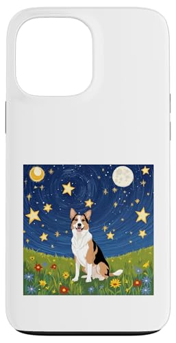 Sternennacht Hundetraum - Meadow Bliss Hülle für iPhone 13 Pro Max von NightWhirl Creations
