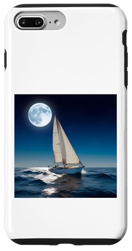Sternennacht Segelboot-Abenteuer, nautischer Traum Hülle für iPhone 7 Plus/8 Plus Sternennacht Segelboot-Abenteuer, nautischer Traum Hülle für iPhone 7 Plus/8 Plus von NightWhirl Creations