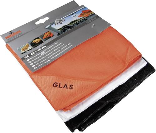 Nigrin 71111 Microfasertuch 3 St. (L x B) 40cm x 40cm von Nigrin