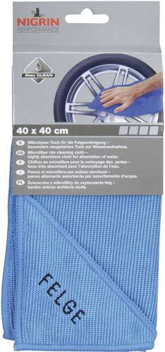 Nigrin 71118 Felge Microfasertuch 1 St. (L x B) 40cm x 40cm von Nigrin
