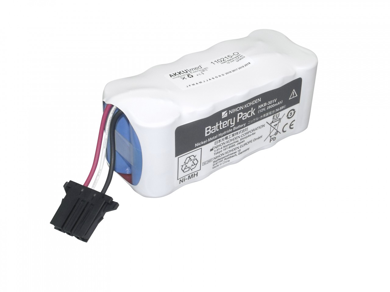 Original NiMH Akku Nihon Kohden Defibrillator TEC5521 - X065 Original NiMH Akku Nihon Kohden Defibrillator TEC5521 - X065 von Nihon Kohden