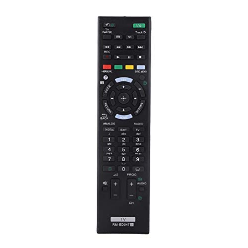 Niiyen Fernbedienung, 1 Stück Modische Fernbedienung Ersatz-Controller, Tragbare Universal-Ersatz-Fernbedienung Passend für LCD-LED-Fernseher RM-ED047 Niiyen Fernbedienung, 1 Stück Modische Fernbedienung Ersatz-Controller, Tragbare Universal-Ersatz-Fernbedienung Passend für LCD-LED-Fernseher RM-ED047 von Niiyen
