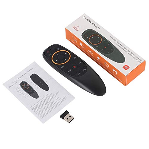 Niiyen Sprachfernbedienung Air Mouse,2.4G Wireless Voice Air Mouse Tastatur-Fernbedienung,Mini-Wireless-Tastatur-Fernbedienung Multifunktionale Luftsteuerung mit Gyroskop für TV-Box-PC Niiyen Sprachfernbedienung Air Mouse,2.4G Wireless Voice Air Mouse Tastatur-Fernbedienung,Mini-Wireless-Tastatur-Fernbedienung Multifunktionale Luftsteuerung mit Gyroskop für TV-Box-PC von Niiyen
