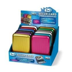 NIJI ITALIANA Display 12 Secur-Card Aluminium 110 x 75 x 20 mm Art. 60228 Niji NIJI ITALIANA Display 12 Secur-Card Aluminium 110 x 75 x 20 mm Art. 60228 Niji von Niji