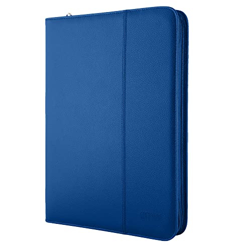 Niji 4851-bl Stoff, Leder blau – Personal Organizer (Stoff, Leder, Blau, 2 Taschen, Reißverschluss, 255 mm, 345 mm) von Niji