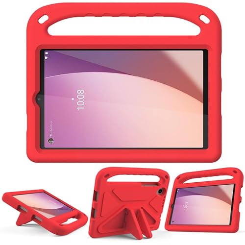 Kinder-Schutzhülle für Lenovo Tab M8 20,3 cm (8 Zoll) 4. 3. Generation (TB300FU TB-8506F TB-8505F/X TB-8705F/N), EVA-Schaum, leicht, stoßfest, langlebig, Tablet-Hülle mit Griff, Ständer, für Kinder, von Nikaque