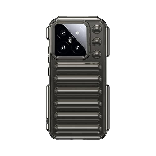 Nikaque Schutzhülle für Xiaomi 14, kompatibel mit Xiaomi 14, harte PC-Rückseite, Kapselschutz-Design, robuste, stoßfeste Handy-Stoßfängerabdeckung, Grau Nikaque Schutzhülle für Xiaomi 14, kompatibel mit Xiaomi 14, harte PC-Rückseite, Kapselschutz-Design, robuste, stoßfeste Handy-Stoßfängerabdeckung, Grau von Nikaque