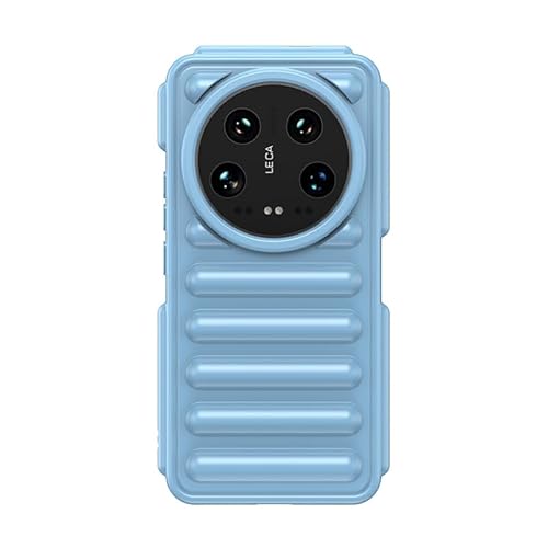 Nikaque Schutzhülle für Xiaomi 14 Ultra, kompatibel mit Xiaomi 14 Ultra Hard PC Back Case, Kapselschutz-Design, robuste, stoßfeste Handy-Stoßfängerabdeckung, Blau Nikaque Schutzhülle für Xiaomi 14 Ultra, kompatibel mit Xiaomi 14 Ultra Hard PC Back Case, Kapselschutz-Design, robuste, stoßfeste Handy-Stoßfängerabdeckung, Blau von Nikaque