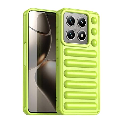 Nikaque Schutzhülle für Xiaomi 14T, kompatibel mit Xiaomi 14T, harte PC-Rückseite, Kapselschutz-Design, robuste, stoßfeste Handy-Stoßfängerabdeckung, Grün Nikaque Schutzhülle für Xiaomi 14T, kompatibel mit Xiaomi 14T, harte PC-Rückseite, Kapselschutz-Design, robuste, stoßfeste Handy-Stoßfängerabdeckung, Grün von Nikaque