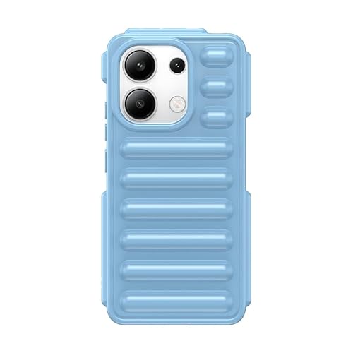 Nikaque Schutzhülle für Xiaomi Redmi 13 4G, kompatibel mit Xiaomi Redmi 13 4G, globale Version, harte PC-Rückseite, Kapselschutz-Design, robuste stoßfeste Handy-Stoßfängerabdeckung, Blau Nikaque Schutzhülle für Xiaomi Redmi 13 4G, kompatibel mit Xiaomi Redmi 13 4G, globale Version, harte PC-Rückseite, Kapselschutz-Design, robuste stoßfeste Handy-Stoßfängerabdeckung, Blau von Nikaque