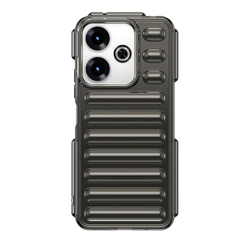 Nikaque Schutzhülle für Xiaomi Redmi 13 4G, kompatibel mit Xiaomi Redmi 13 4G, harte PC-Rückseite, Kapselschutz-Design, robuste, stoßfeste Handy-Stoßfängerabdeckung, Grau Nikaque Schutzhülle für Xiaomi Redmi 13 4G, kompatibel mit Xiaomi Redmi 13 4G, harte PC-Rückseite, Kapselschutz-Design, robuste, stoßfeste Handy-Stoßfängerabdeckung, Grau von Nikaque