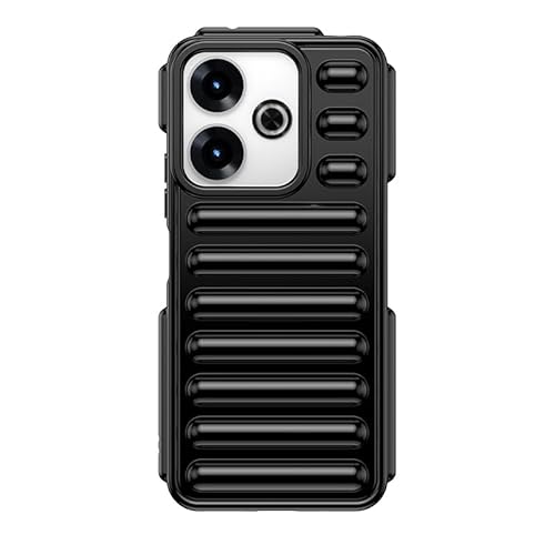 Nikaque Schutzhülle für Xiaomi Redmi 13 4G, kompatibel mit Xiaomi Redmi 13 4G, harte PC-Rückseite, Kapselschutz-Design, robuste, stoßfeste Handy-Stoßfängerabdeckung, Schwarz Nikaque Schutzhülle für Xiaomi Redmi 13 4G, kompatibel mit Xiaomi Redmi 13 4G, harte PC-Rückseite, Kapselschutz-Design, robuste, stoßfeste Handy-Stoßfängerabdeckung, Schwarz von Nikaque