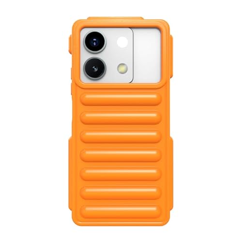 Nikaque Schutzhülle für Xiaomi Redmi 13 5G, kompatibel mit Xiaomi Redmi 13 5G, globale Version, harte PC-Rückseite, Kapselschutz-Design, robuste, stoßfeste Handy-Stoßfängerabdeckung, Orange Nikaque Schutzhülle für Xiaomi Redmi 13 5G, kompatibel mit Xiaomi Redmi 13 5G, globale Version, harte PC-Rückseite, Kapselschutz-Design, robuste, stoßfeste Handy-Stoßfängerabdeckung, Orange von Nikaque