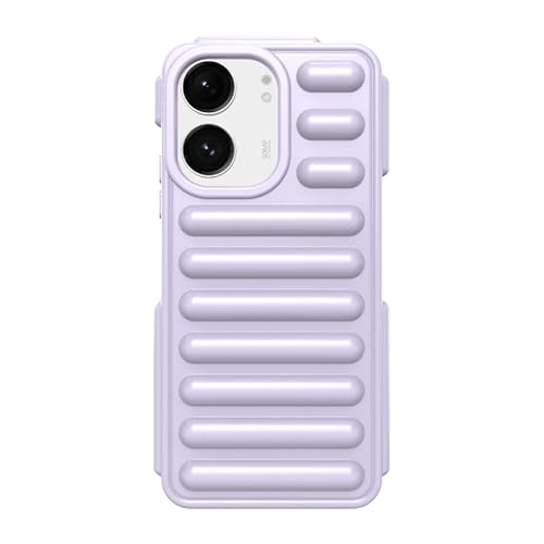 Nikaque Schutzhülle für Xiaomi Redmi 13C 4G, kompatibel mit Xiaomi Redmi 13C 4G, harte PC-Rückseite, Kapselschutz-Design, robuste, stoßfeste Handy-Stoßfängerabdeckung, Lila von Nikaque