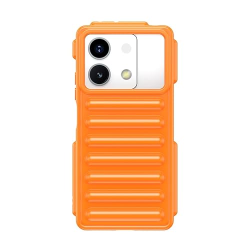 Nikaque Schutzhülle für Xiaomi Redmi 13R Pro, kompatibel mit Xiaomi Redmi 13R Pro, harte PC-Rückseite, Kapselschutz-Design, robuste, stoßfeste Handy-Stoßfängerabdeckung, Orange Nikaque Schutzhülle für Xiaomi Redmi 13R Pro, kompatibel mit Xiaomi Redmi 13R Pro, harte PC-Rückseite, Kapselschutz-Design, robuste, stoßfeste Handy-Stoßfängerabdeckung, Orange von Nikaque