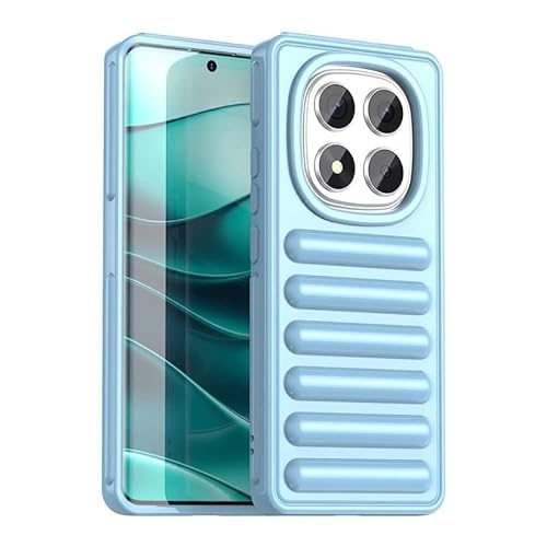 Nikaque Schutzhülle für Xiaomi Redmi 14 Pro 5G, kompatibel mit Xiaomi Redmi 14 Pro 5G, harte PC-Rückseite, Kapselschutz-Design, robuste, stoßfeste Handy-Stoßfängerabdeckung, Blau Nikaque Schutzhülle für Xiaomi Redmi 14 Pro 5G, kompatibel mit Xiaomi Redmi 14 Pro 5G, harte PC-Rückseite, Kapselschutz-Design, robuste, stoßfeste Handy-Stoßfängerabdeckung, Blau von Nikaque