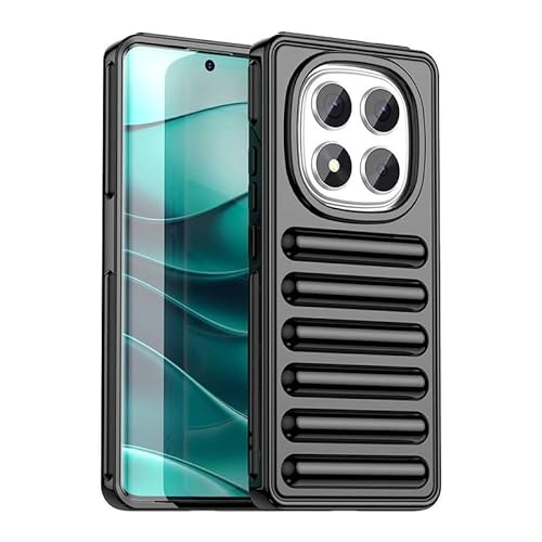 Nikaque Schutzhülle für Xiaomi Redmi 14 Pro 5G, kompatibel mit Xiaomi Redmi 14 Pro 5G, harte PC-Rückseite, Kapselschutz-Design, robuste, stoßfeste Handy-Stoßfängerabdeckung, Schwarz Nikaque Schutzhülle für Xiaomi Redmi 14 Pro 5G, kompatibel mit Xiaomi Redmi 14 Pro 5G, harte PC-Rückseite, Kapselschutz-Design, robuste, stoßfeste Handy-Stoßfängerabdeckung, Schwarz von Nikaque