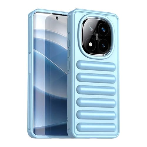 Nikaque Schutzhülle für Xiaomi Redmi 14 Pro Plus 5G, kompatibel mit Xiaomi Redmi 14 Pro Plus 5G, harte PC-Rückseite, Kapselschutz-Design, robuste, stoßfeste Handy-Stoßfängerabdeckung, Blau Nikaque Schutzhülle für Xiaomi Redmi 14 Pro Plus 5G, kompatibel mit Xiaomi Redmi 14 Pro Plus 5G, harte PC-Rückseite, Kapselschutz-Design, robuste, stoßfeste Handy-Stoßfängerabdeckung, Blau von Nikaque