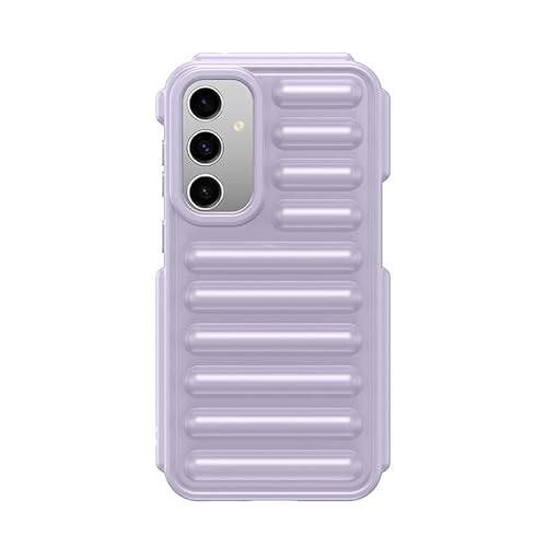 Schutzhülle für Samsung Galaxy S23 FE, kompatibel mit Samsung Galaxy S23 FE, harte PC-Rückseite, Kapselschutz-Design, robuste, stoßfeste Handy-Stoßfängerabdeckung, Lila Schutzhülle für Samsung Galaxy S23 FE, kompatibel mit Samsung Galaxy S23 FE, harte PC-Rückseite, Kapselschutz-Design, robuste, stoßfeste Handy-Stoßfängerabdeckung, Lila von Nikaque