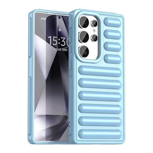 Schutzhülle für Samsung Galaxy S25 Ultra, kompatibel mit Samsung Galaxy S25 Ultra harte PC-Rückseite, Kapselschutz-Design, robuste, stoßfeste Handy-Stoßfängerabdeckung, Blau Schutzhülle für Samsung Galaxy S25 Ultra, kompatibel mit Samsung Galaxy S25 Ultra harte PC-Rückseite, Kapselschutz-Design, robuste, stoßfeste Handy-Stoßfängerabdeckung, Blau von Nikaque