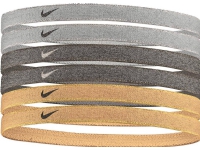 Nike Stirnbänder 6 Stück silber-gold-sortiert N1002008097OS von Nike