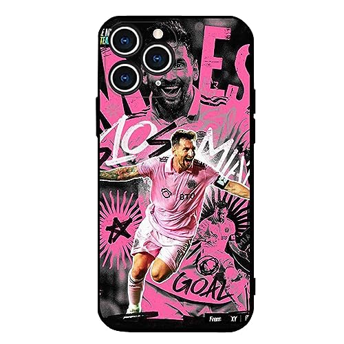 Nikitea ZERMU Miami Lionel Messi 10 Inter Superstar Fashion Full Protection Soft Silikon TPU Stoßdämpfung Bumper Slim Fit Schutzhülle für iPhone 15 Pro 6,1 Zoll 2023 Nikitea ZERMU Miami Lionel Messi 10 Inter Superstar Fashion Full Protection Soft Silikon TPU Stoßdämpfung Bumper Slim Fit Schutzhülle für iPhone 15 Pro 6,1 Zoll 2023 von Nikitea