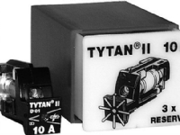NIKO Tytan II sikringsmagasin3 stk. 10A sikring ogskuffe med blinkmelder von Niko