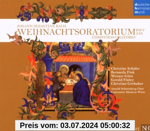 Bach: Weihnachts-Oratorium BWV 248 von Nikolaus Harnoncourt