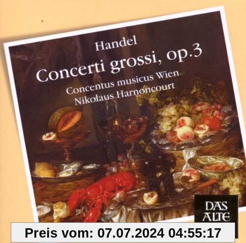 Concerti Grossi Op.3 von Nikolaus Harnoncourt