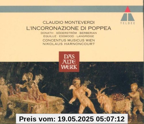 Monteverdi: L'Incoronazione di Poppea (Gesamtaufnahme) von Nikolaus Harnoncourt