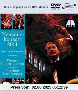 Neujahrskonzert 2001 [DVD-AUDIO] von Nikolaus Harnoncourt