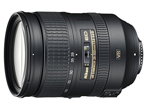 Nikon AF-S 28-300mm 1:3.5-5.6G ED VR Zoom Objektiv inkl. HB-50 (77 mm Filtergewinde) (Generalüberholt) von Nikon