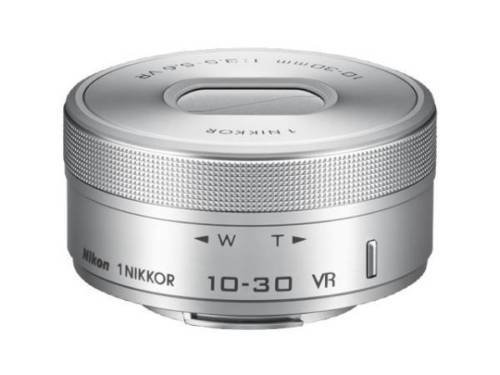 Nikon 1 NIKKOR VR 10–30 mm f/3.5–5.6 PD-ZOOM Objektiv (Silber) (Generalüberholt) von Nikon