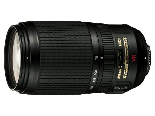 Nikon 70-300MM f-4, 5.6G Autofokus Zoomobjektiv für Nikon DSLR Kameras (Generalüberholt) von Nikon